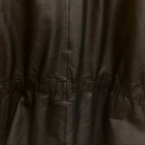 COMINT Leather Coat    🧥 34 Inches Collar to Hem - Picture 10 of 12